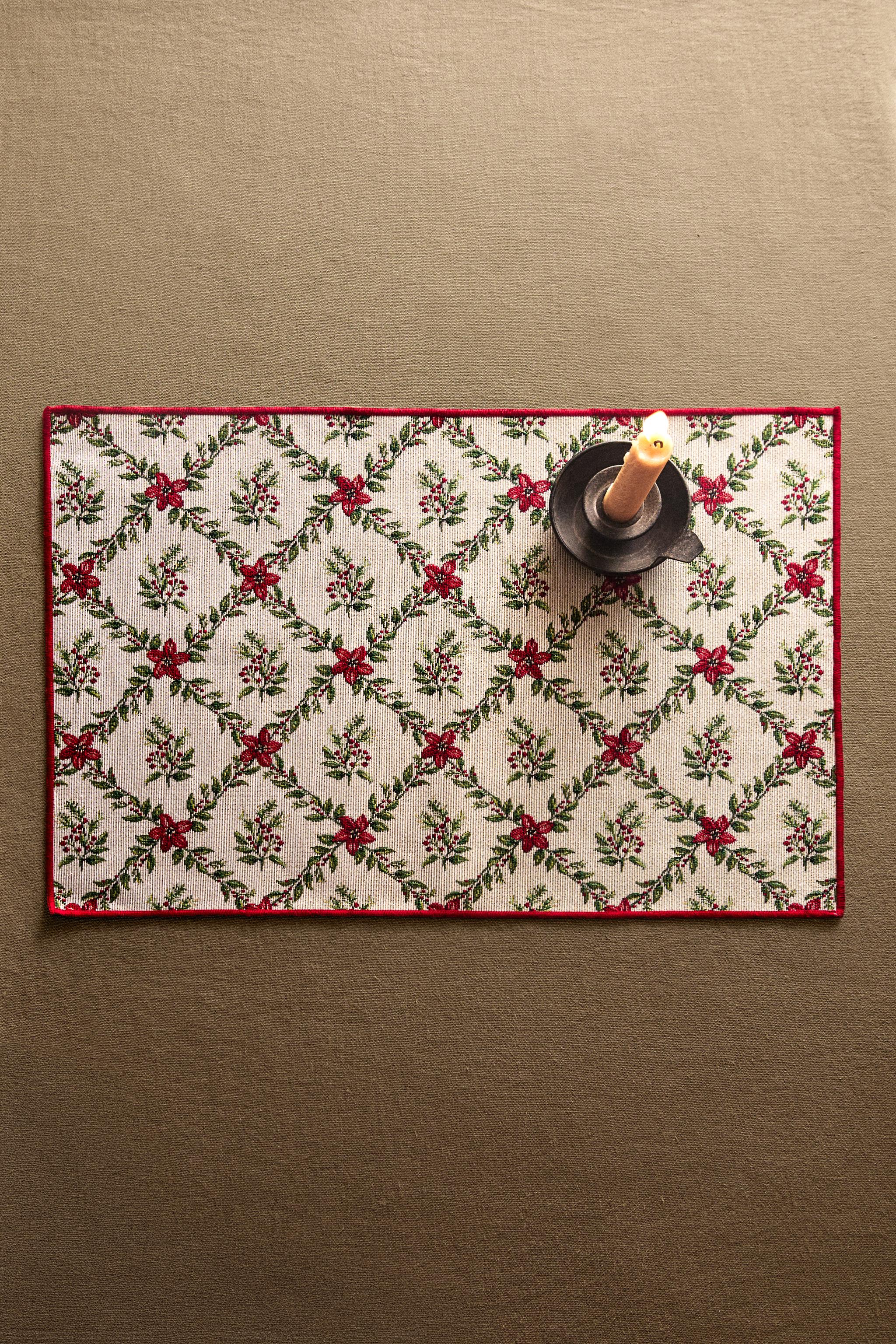 CHRISTMAS DIAMOND JACQUARD PLACEMAT